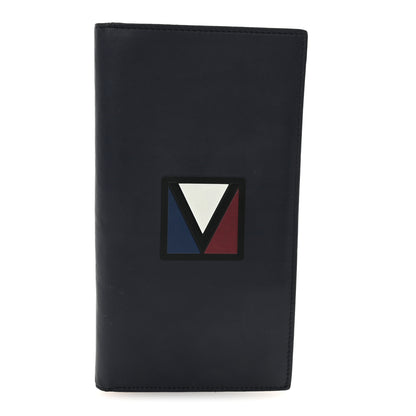 Louis Vuitton Smooth Calfskin America's Cup Organizer Wallet  Navy 1 of 6