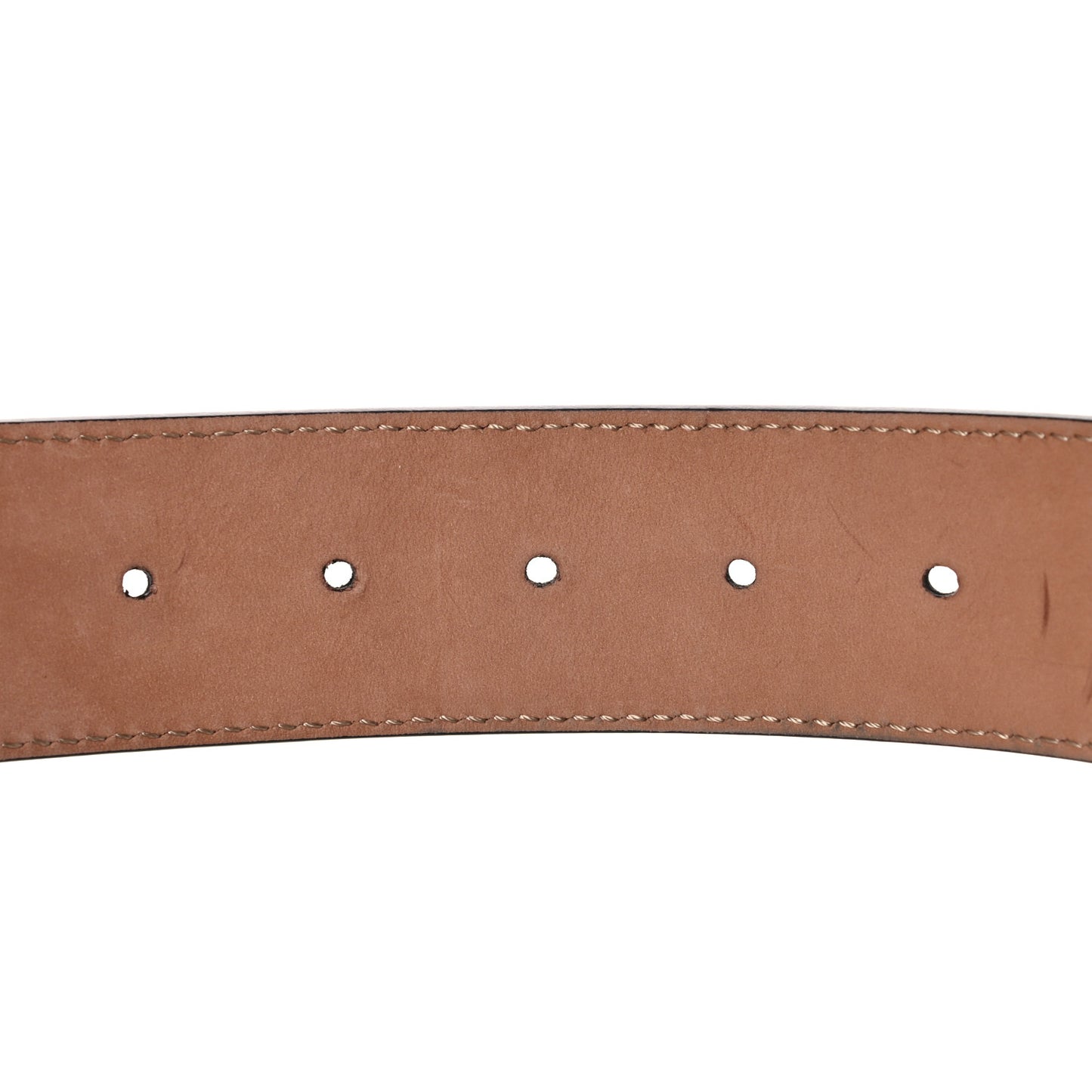 Calfskin F is Fendi FF 1974 Embossed Belt 90 36 Black