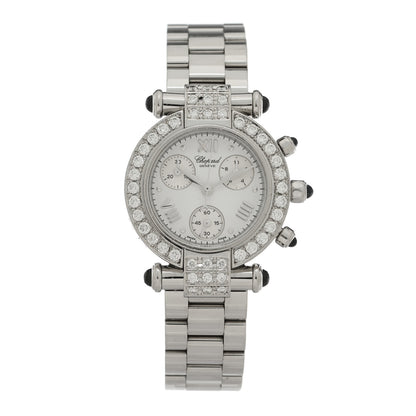 Chopard Stainless Steel Diamond Bezel 32mm Imperiale Quartz Watch White 1 of 5