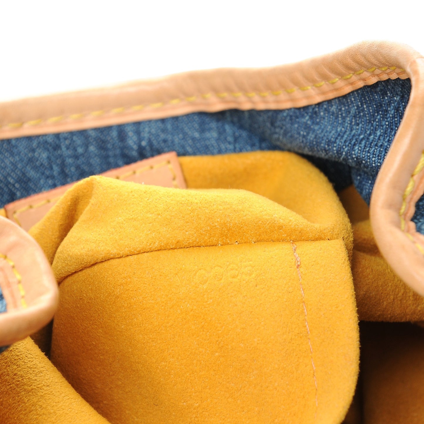 Monogram Denim Pleaty Blue