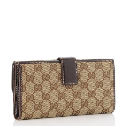 Gucci Monogram Pelham Continental Wallet Brown 3 of 10