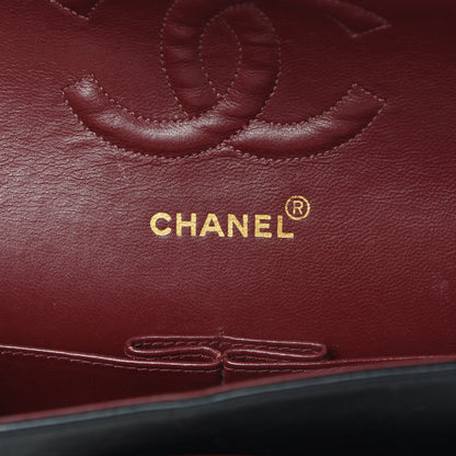 Chanel Lambskin Quilted Medium Double Flap Black 6 of 19