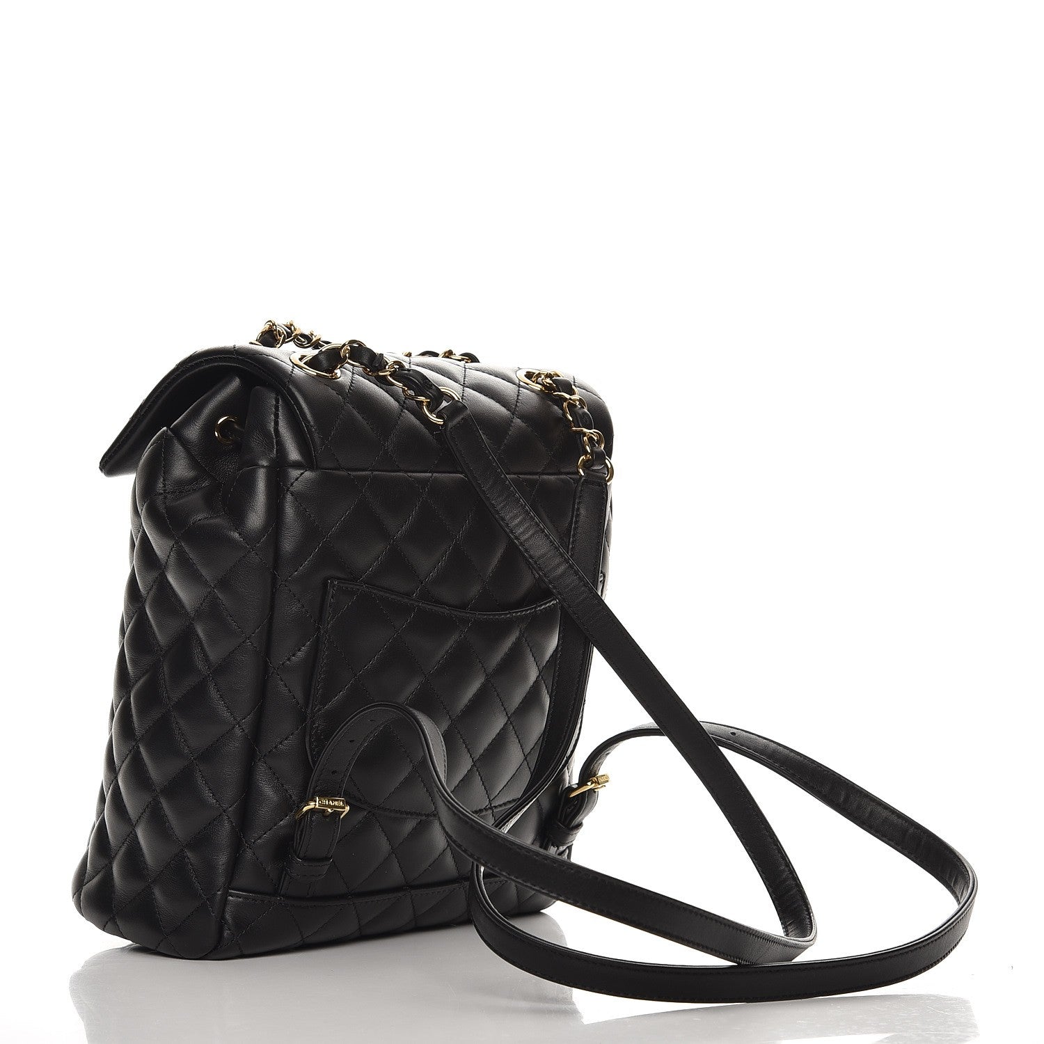 Chanel Calfskin Quilted Small Urban Spirit Backpack Black 3 of 8