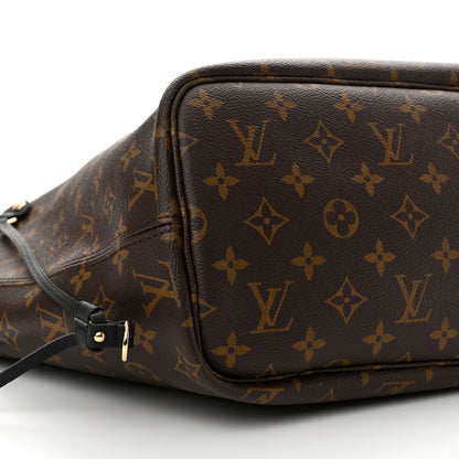 Louis Vuitton Monogram Calfskin Neo Neverfull Inside Out MM Black 15 of 18
