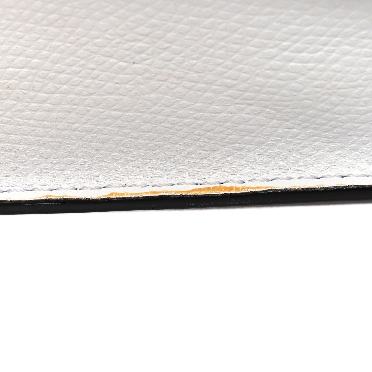 Vitello Cruise F is Fendi Bi-Color FF 1974 Embossed Envelope Belt Bag Maya White Ice