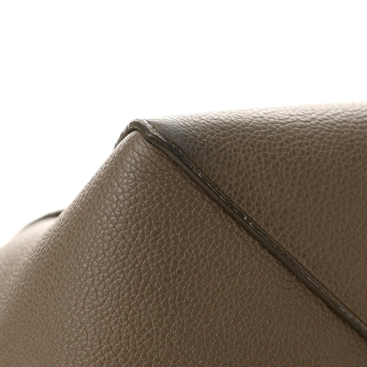 Soft Grained Calfskin Small Belt Cabas Phantom Taupe