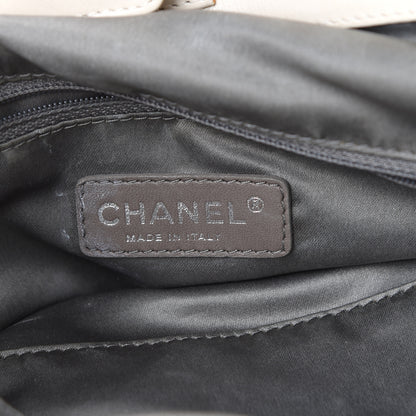 Chanel Calfskin Soho CC Shopper Tote White 5 of 17