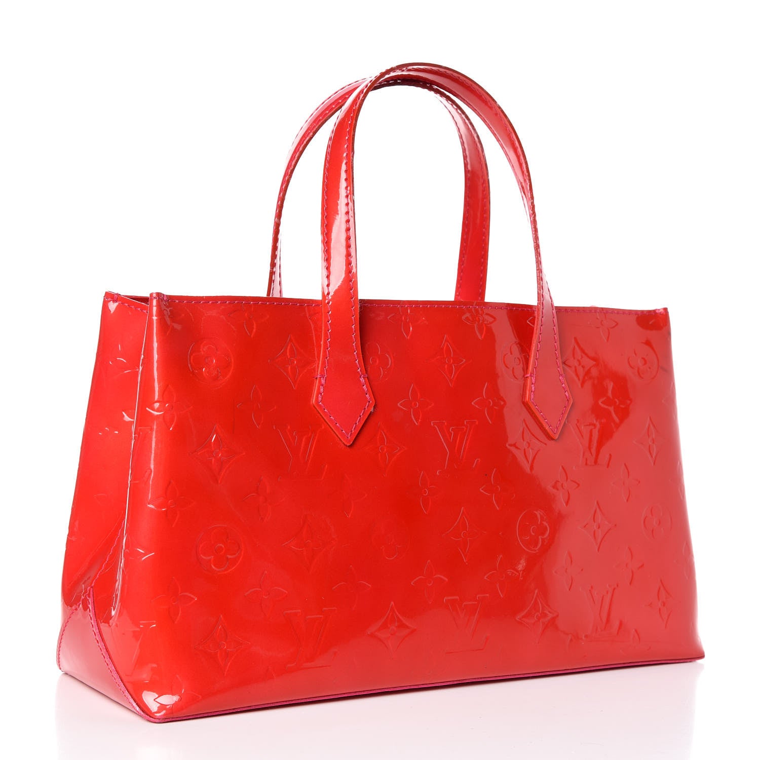 Louis Vuitton Vernis Wilshire PM Rose Pop 3 of 9