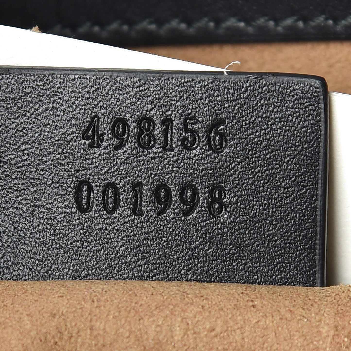 GG Supreme Monogram Small Padlock Tote Black