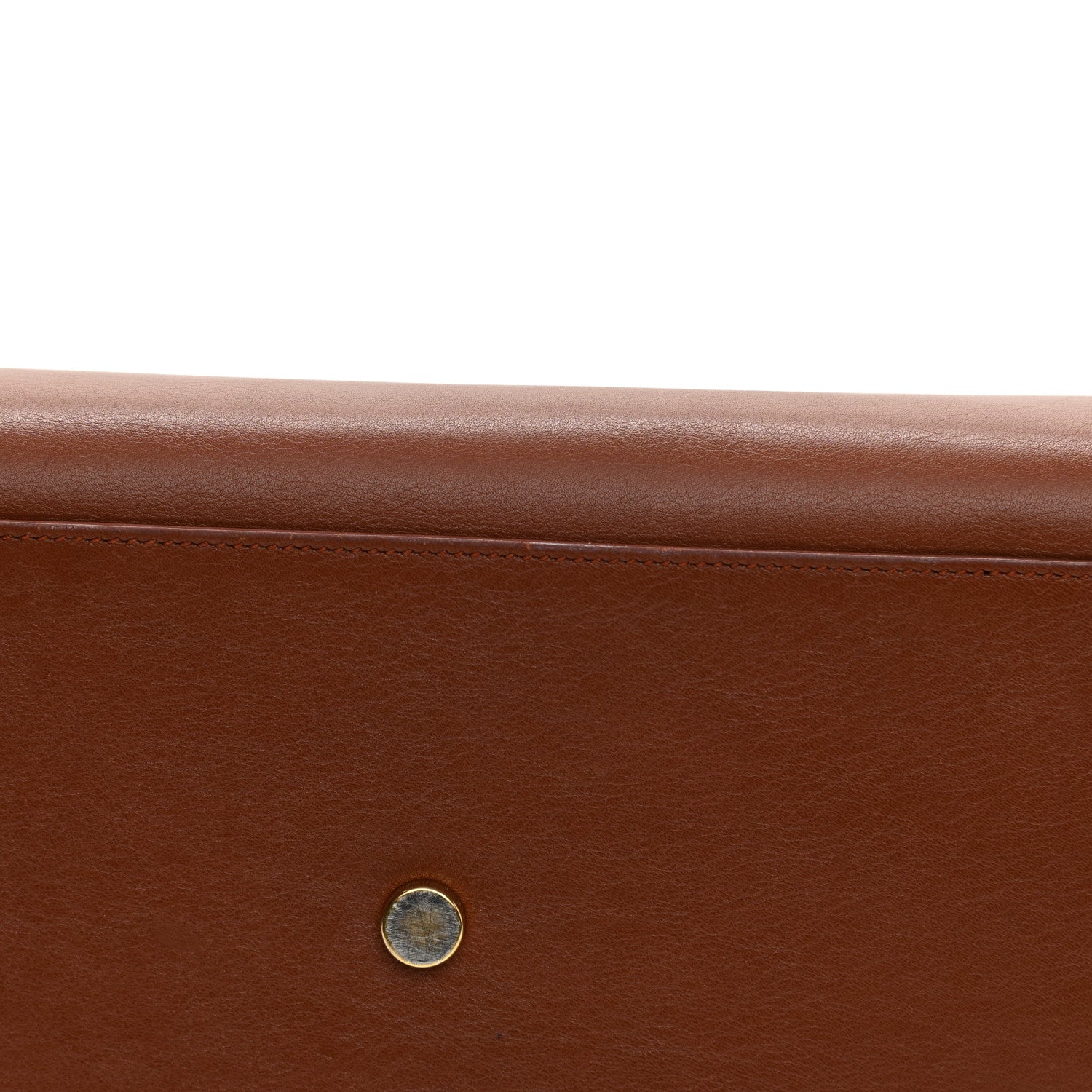 Saint Laurent Calfskin Small Sac de Jour Cognac 10 of 16