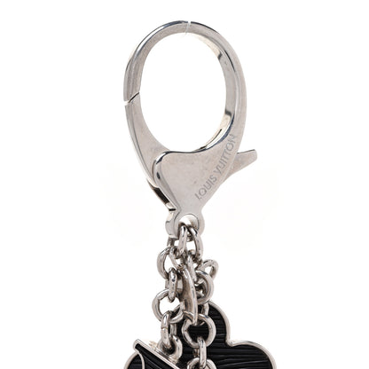 Louis Vuitton Electric Epi Fleur d'Epi Bag Charm Black 5 of 6