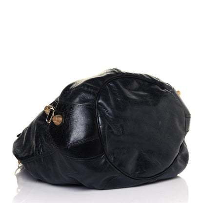 Balenciaga Agneau Giant 21 Gold Hardware Pompon Black 7 of 13