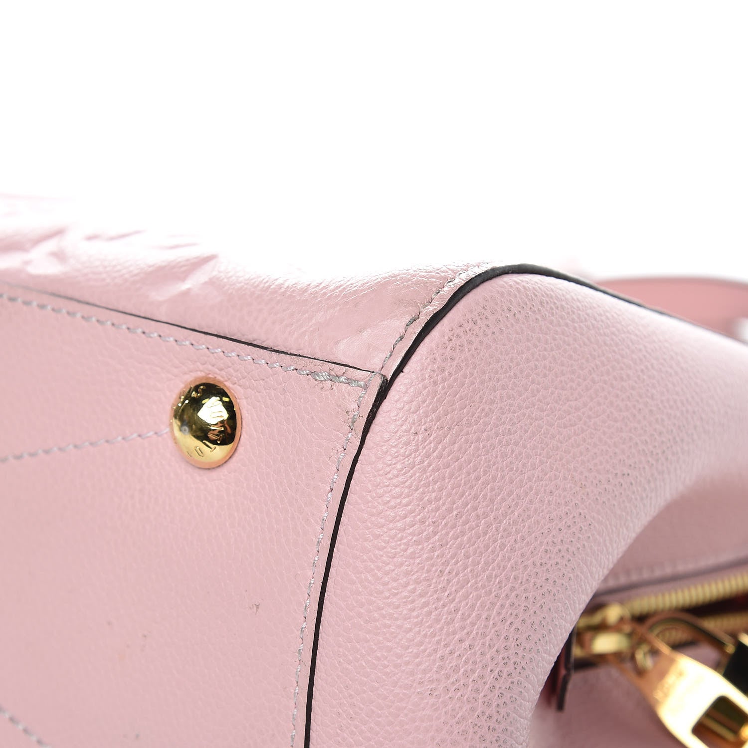 Louis Vuitton Empreinte Montaigne MM Rose Ballerine 12 of 17