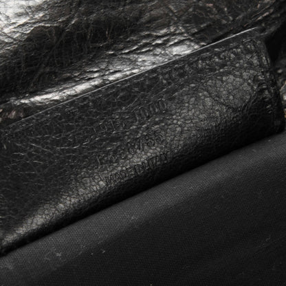 Balenciaga Agneau Classic Hardware Envelope Clutch Black 7 of 7