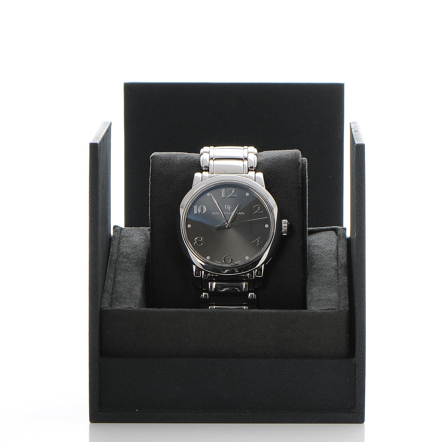 David Yurman Stainless Steel 38mm Classic Quartz Watch Grey 9 of 9