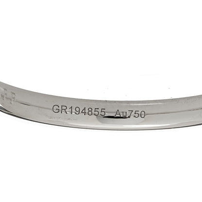 Graff 18K White Gold Diamond Laurence Graff Signature Band Ring 54 7 4 of 6