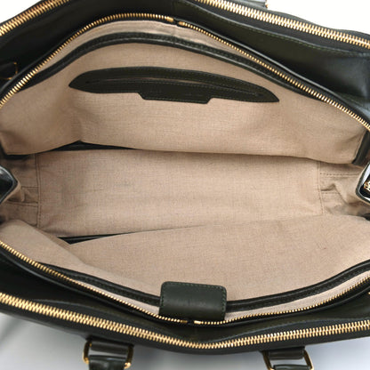 Celine Smooth Calfskin Small Triptyque Satchel Jungle 4 of 4