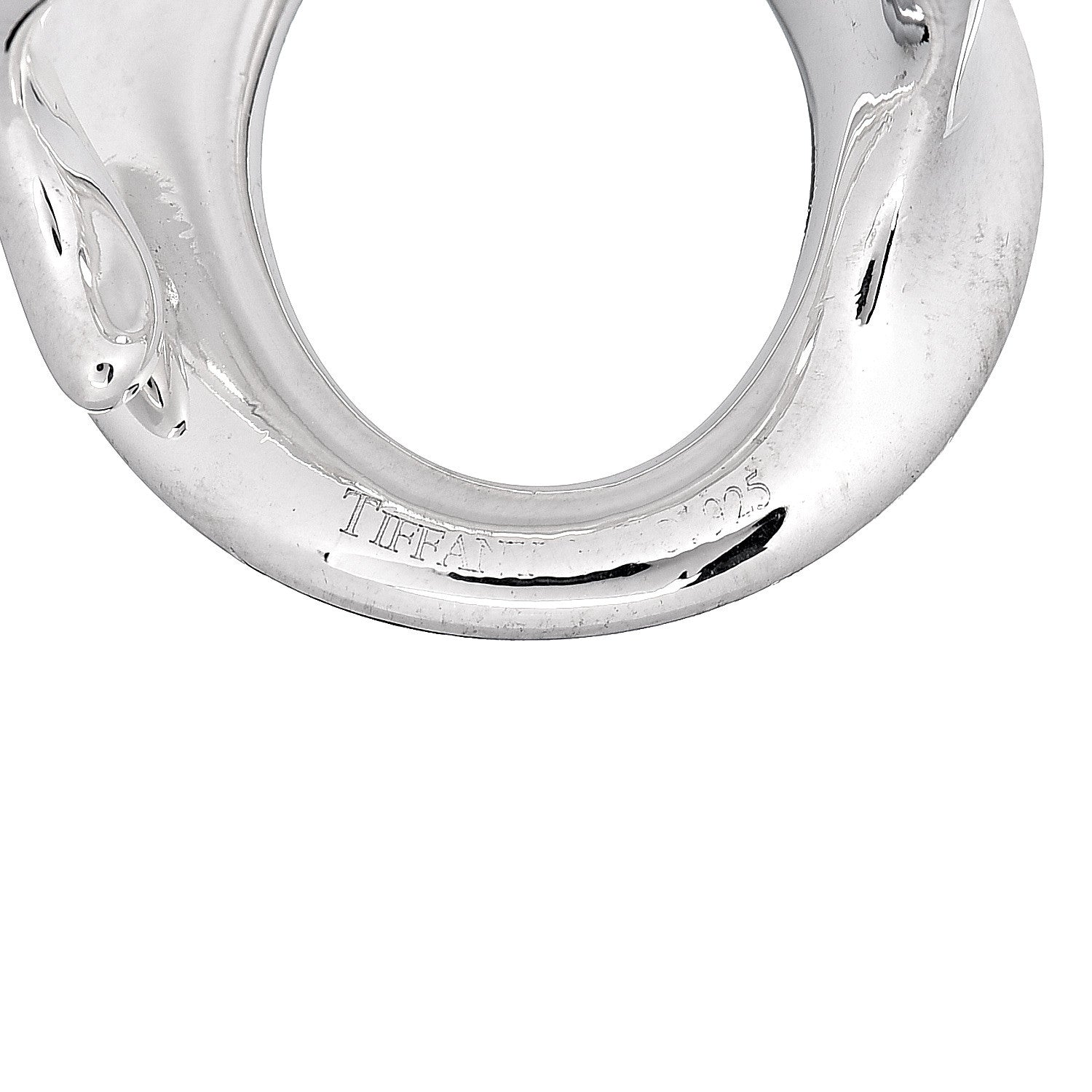 Tiffany Sterling Silver Elsa Peretti Sevillana Ring 52 6 5 of 6