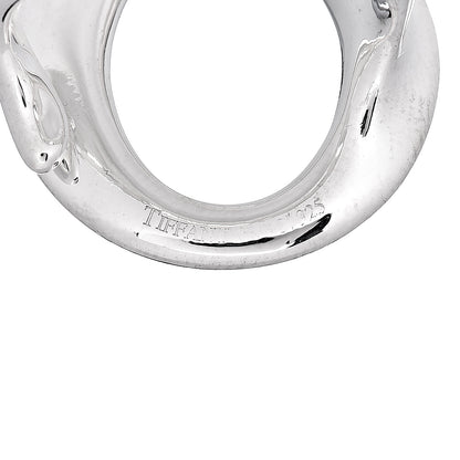 Tiffany Sterling Silver Elsa Peretti Sevillana Ring 52 6 5 of 6