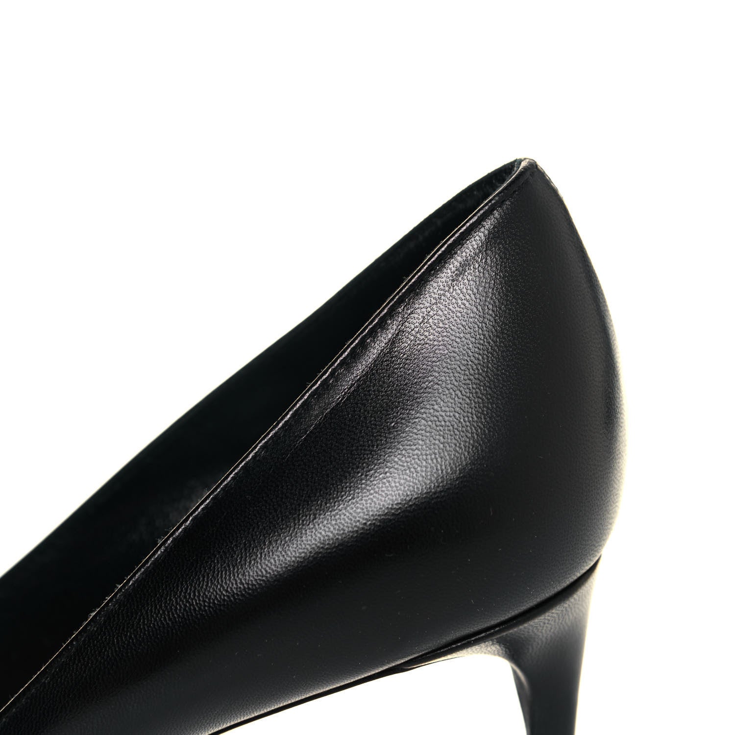 Saint Laurent Calfskin Zoe 85 Pumps 40 Black 8 of 9