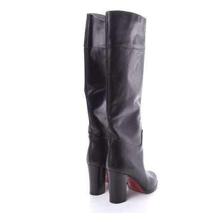 Christian Louboutin Calfskin Dartata 70 Tall Boots 35.5 Black 4 of 7