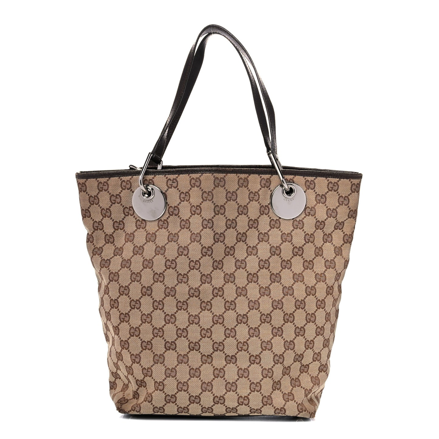 Monogram Large Eclipse Tote Brown