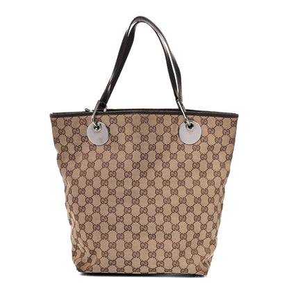 Gucci Monogram Large Eclipse Tote Brown 1 of 23