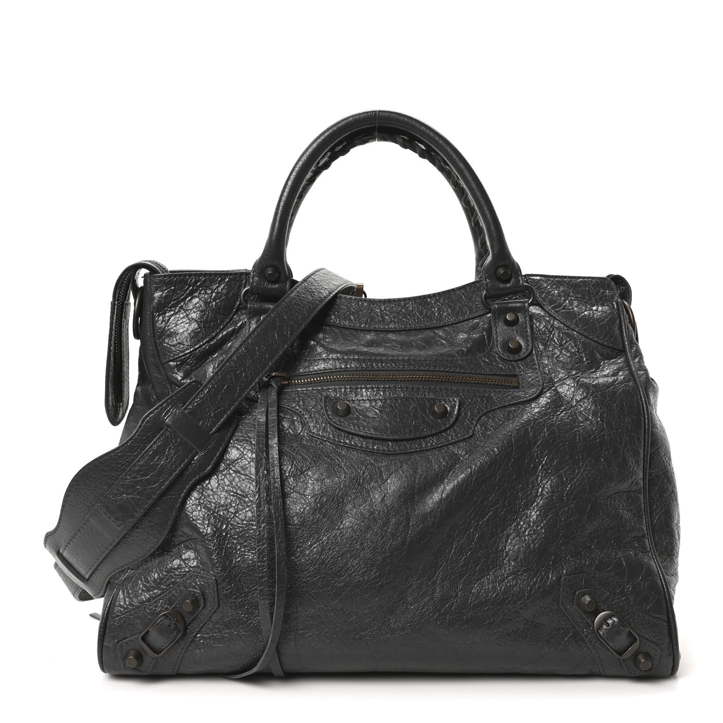 Agneau Classic Hardware Velo Gris Fossile