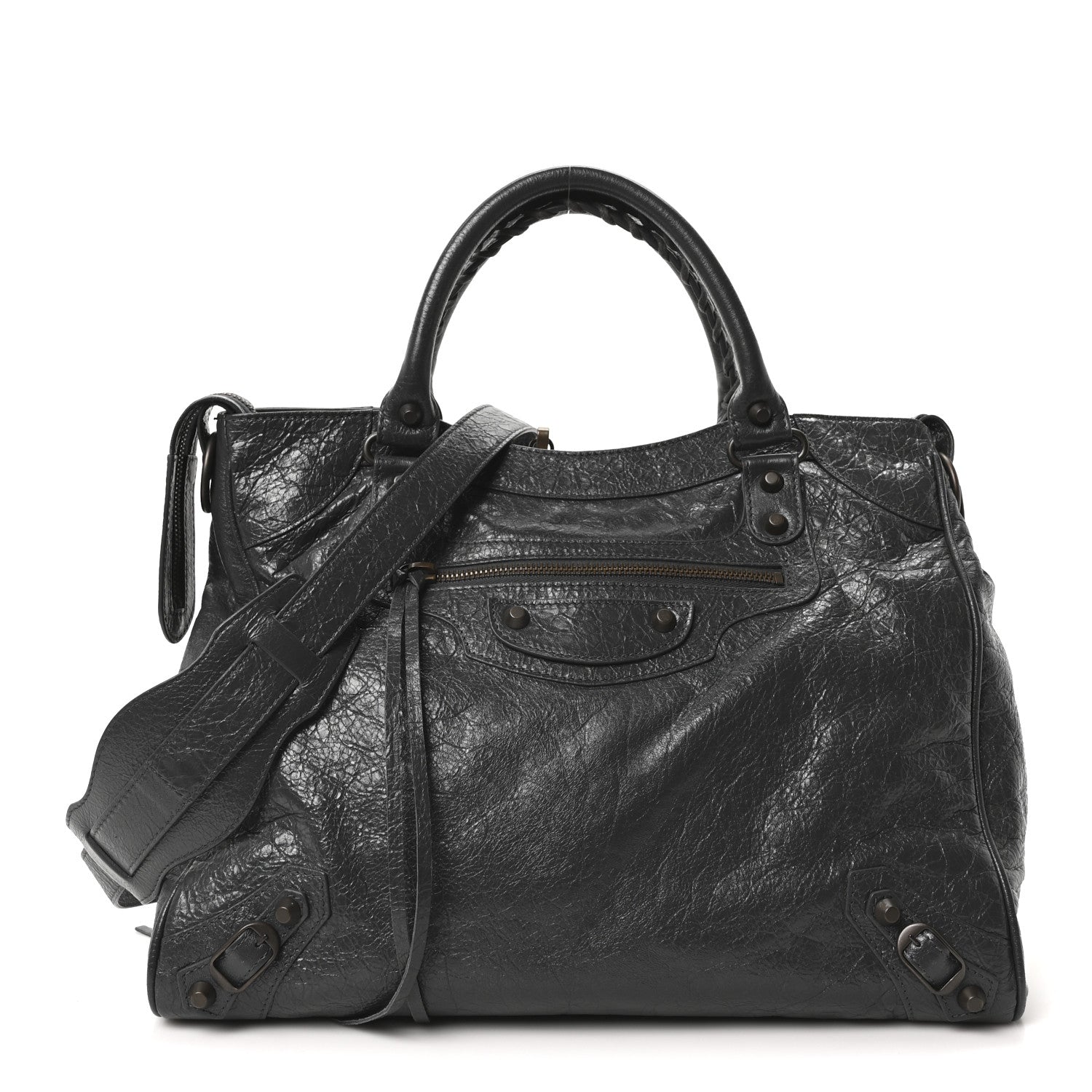 Balenciaga Agneau Classic Hardware Velo Gris Fossile 1 of 10