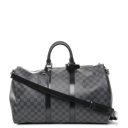 Louis Vuitton Damier Graphite Keepall Bandouliere 45 1 of 7