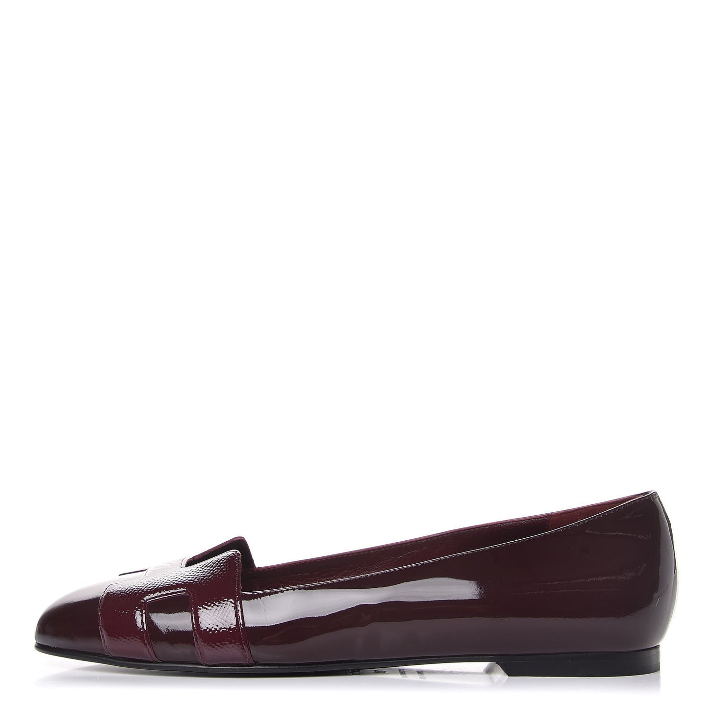 Patent Epsom Nice Ballerina Flats 38 Bordeaux