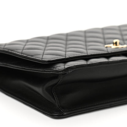 Chanel Lambskin Quilted Fantasy Pearl Flap Black 8 of 11