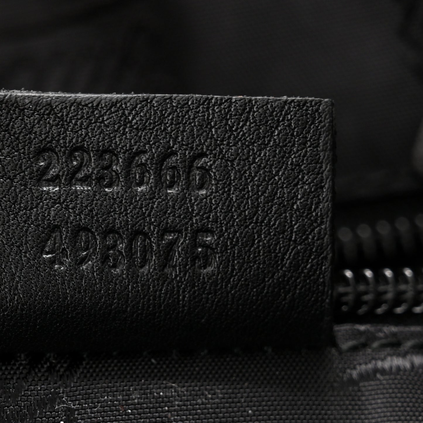 Guccissima Small Flap Messenger Bag Black