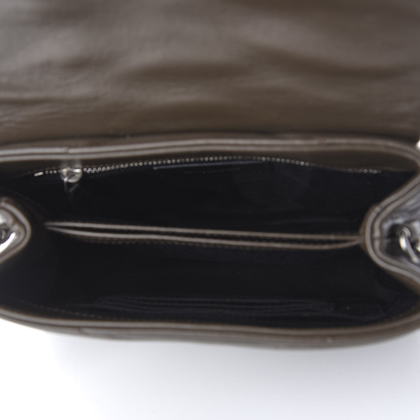 Calfskin Y Quilted Monogram Toy Loulou Crossbody Bag Faggio