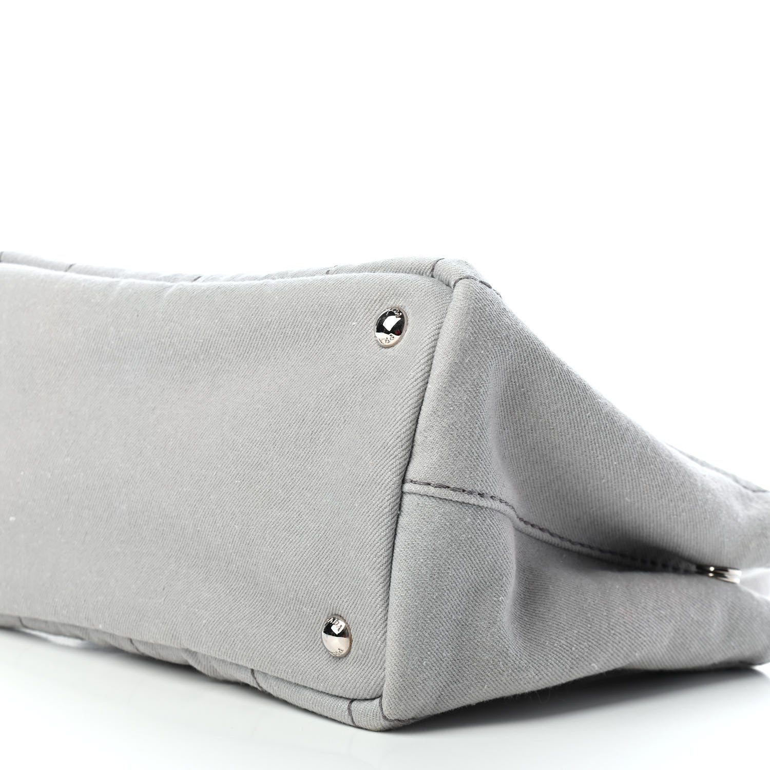 Prada Canapa Small Logo Tote Granito 9 of 11