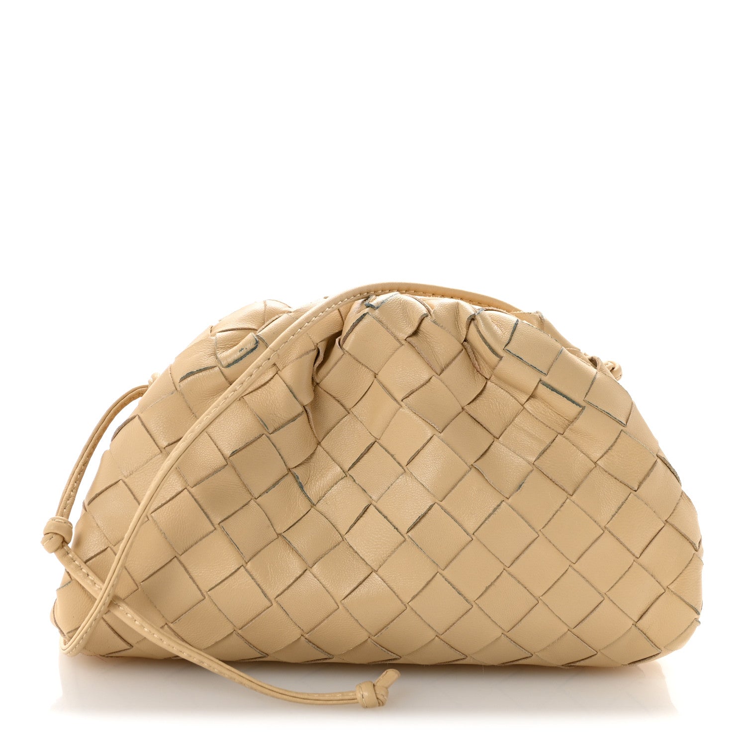 Bottega Veneta Nappa Intrecciato The Mini Pouch Porridge 1 of 11