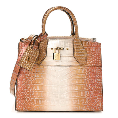 Louis Vuitton Alligator City Steamer PM Golden Hour 1 of 10