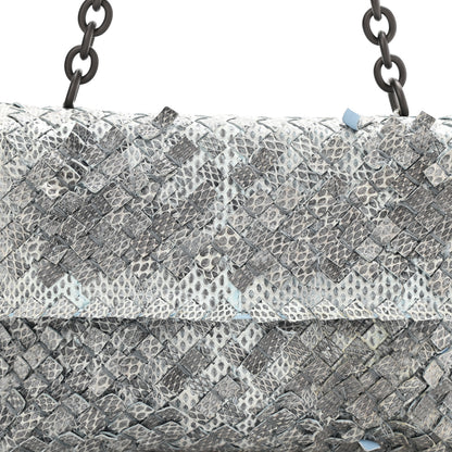 Bottega Veneta Tobu Ayers Intrecciato Small Olimpia Shoulder Bag Grey 9 of 13