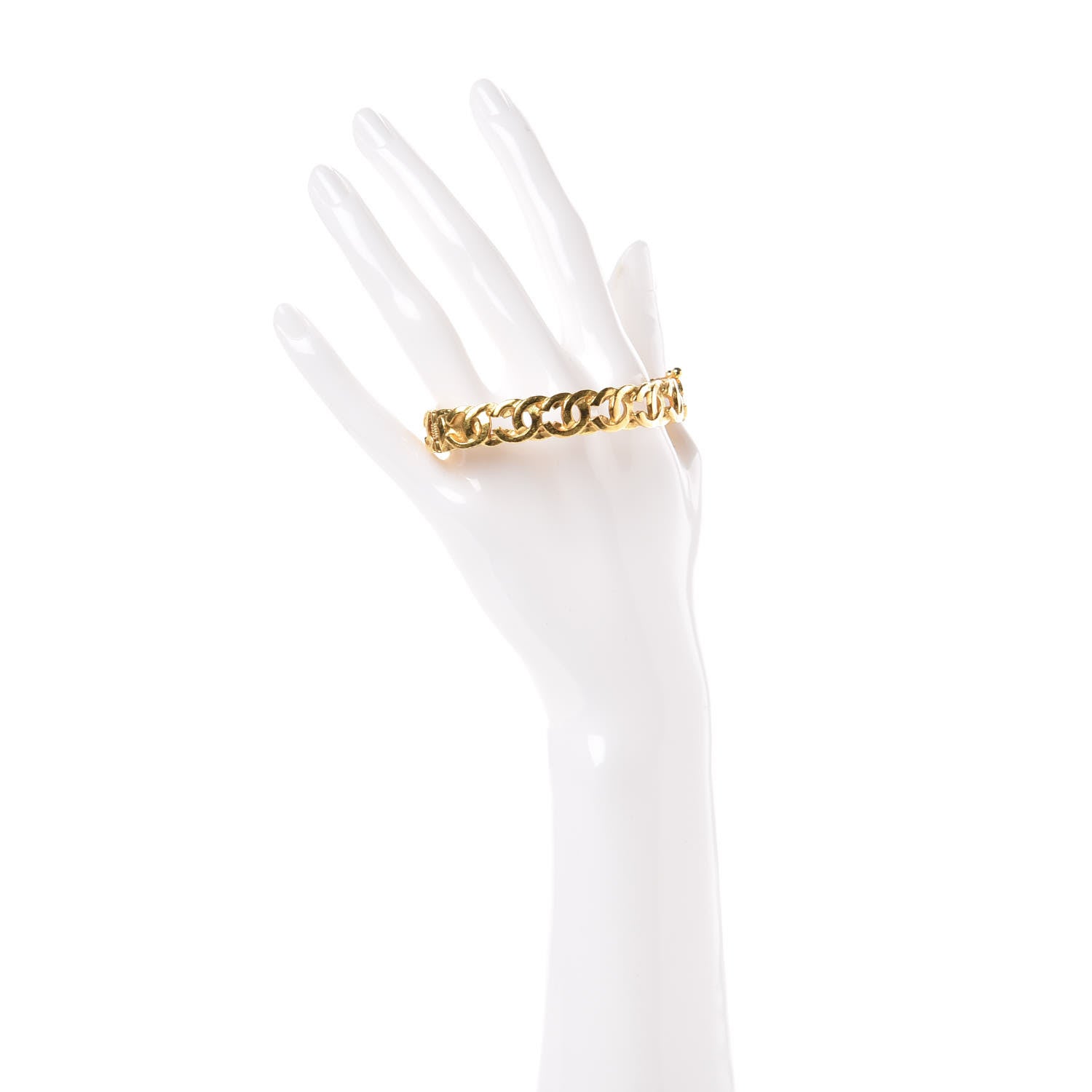 Chanel CC Bangle Gold 2 of 4
