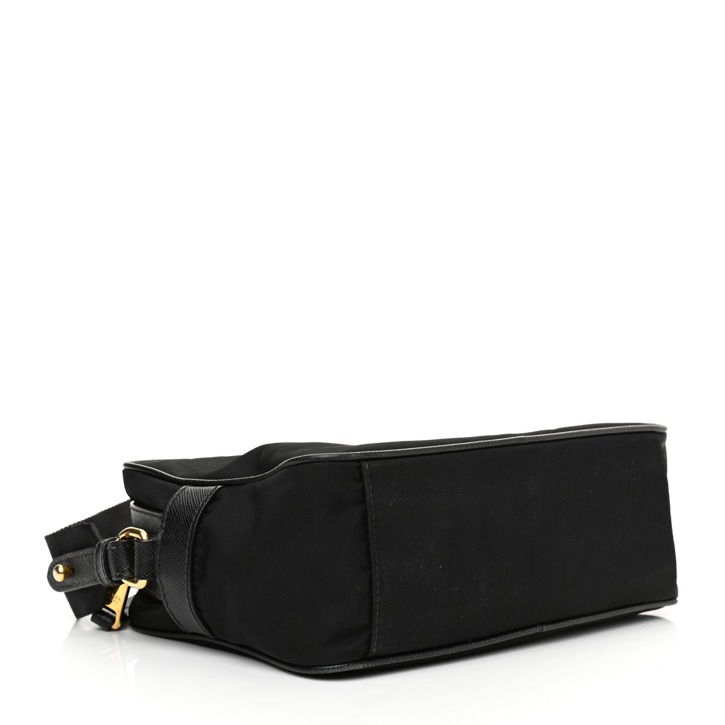 Tessuto Nylon Soft Calf Camera Bag Black