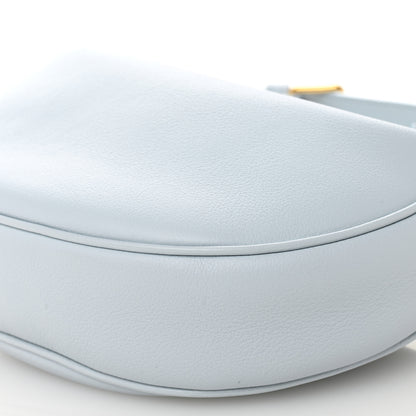 Celine Supple Grained Calfskin Teen Lulu Shoulder Bag Glacier 9 of 9