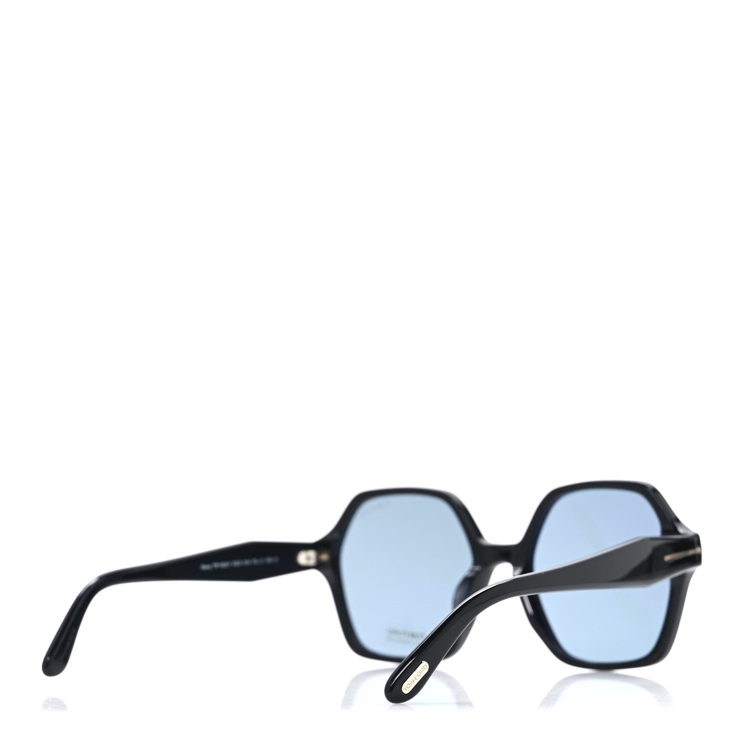 Tom Ford Acetate Romy Square Sunglasses TF 1032-F Black 4 of 7