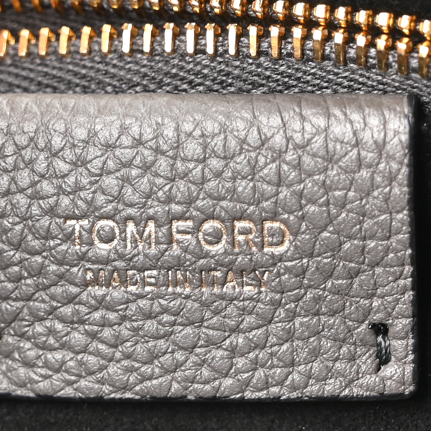 Grain Calfskin Small Tara Crossbody Graphite