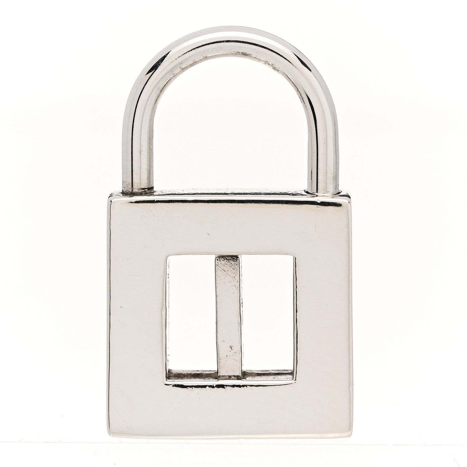 Tiffany Sterling Silver Letter I Lock Charm Pendant 3 of 4