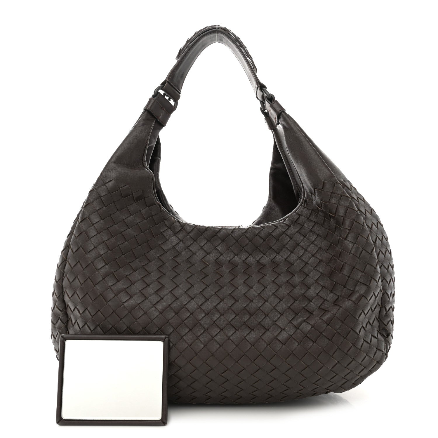 Bottega Veneta Nappa Intrecciato Medium Campana Ebano 3 of 16