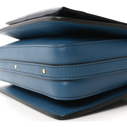Chloe Glossy Lambskin Small Roy Bag Vinyl Blue 9 of 9