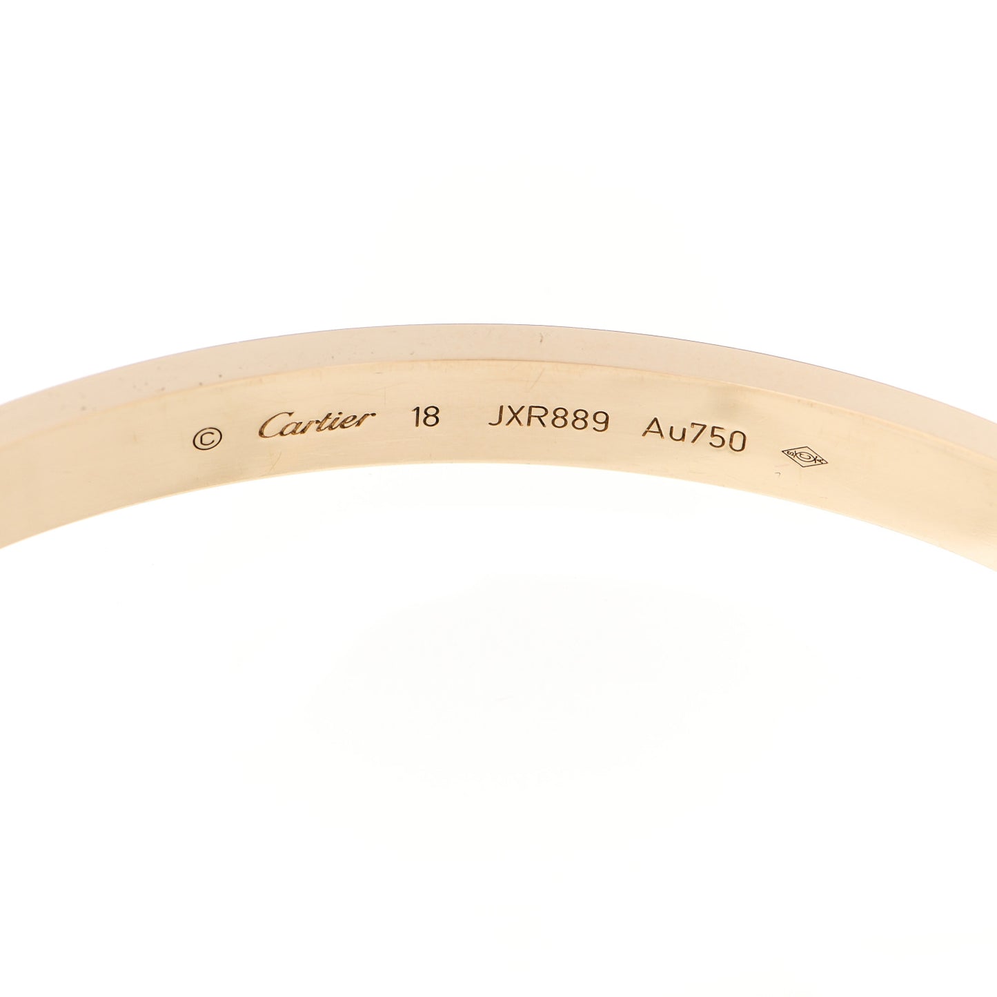 18K Yellow Gold LOVE Bracelet 18