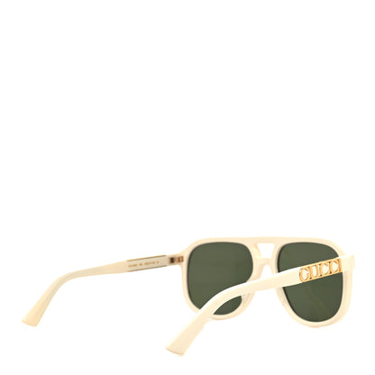 Gucci Acetate Square Frame GG1188S Sunglasses White 4 of 9