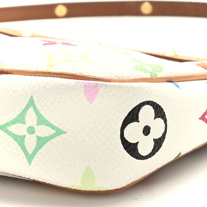 Louis Vuitton Monogram Multicolor Pochette Accessories White 10 of 10