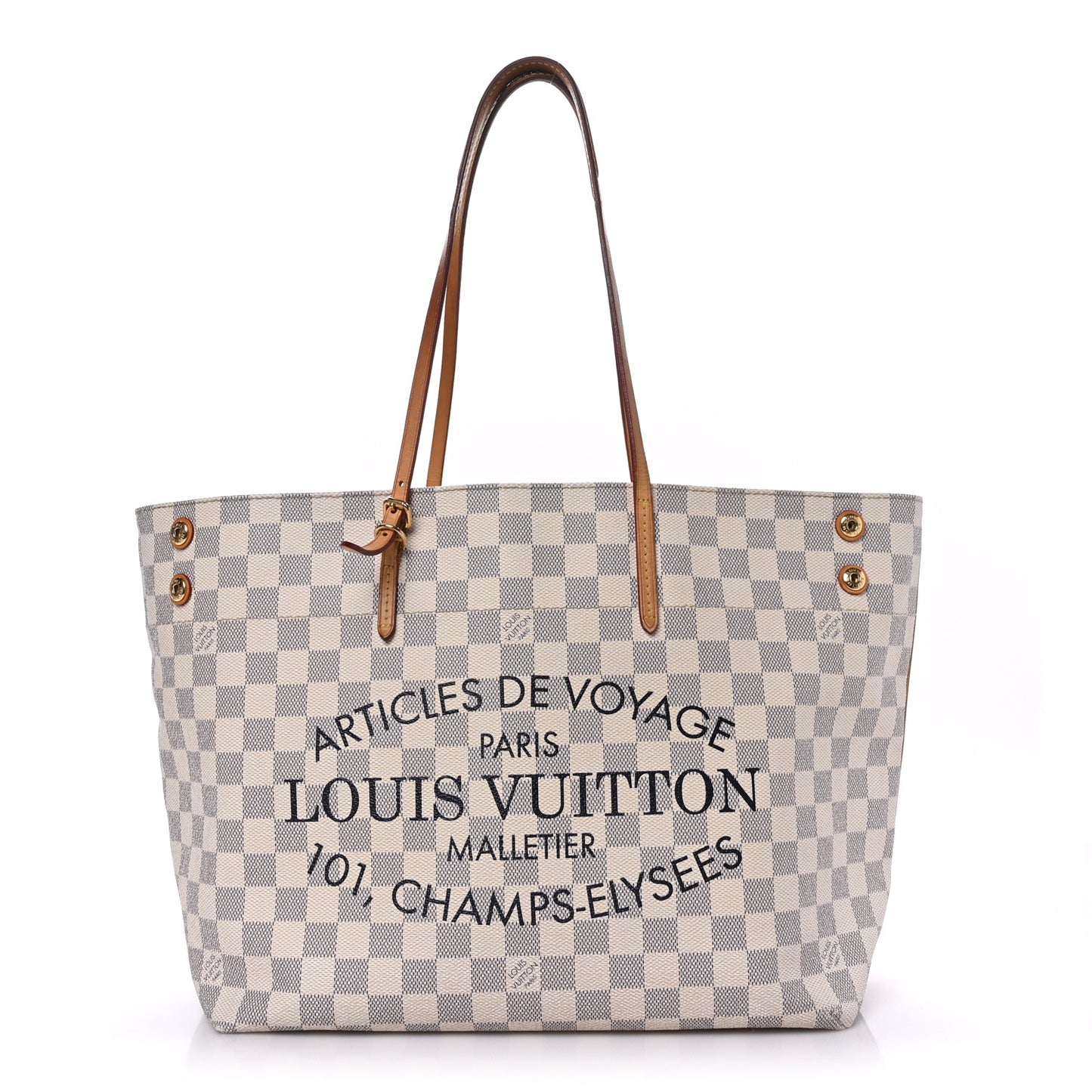 Damier Azur Cabas Adventure MM